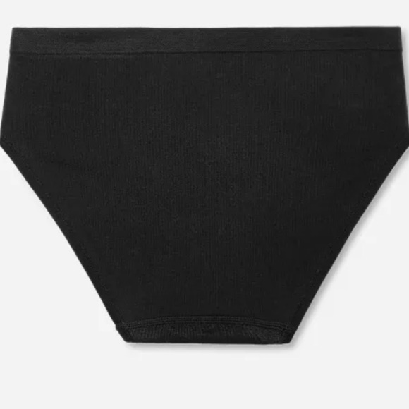 Women's Black Bombas Seamless Brief - Picture 4 of 7
